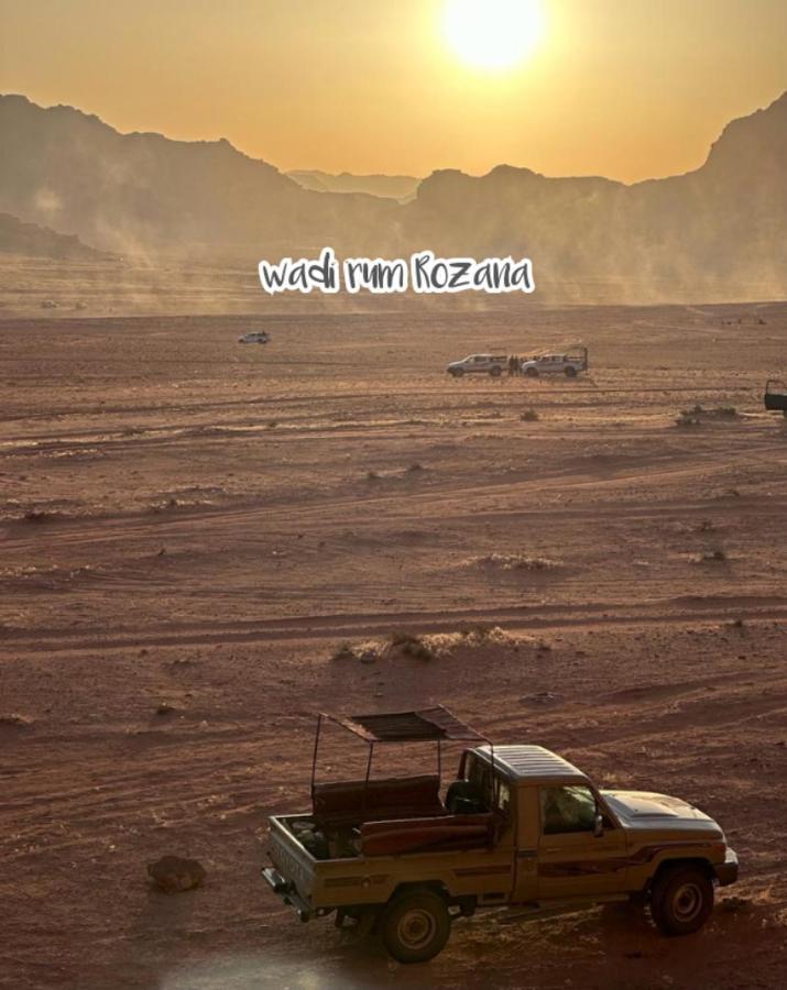 Wadi Rum Rozana Camp Exterior foto